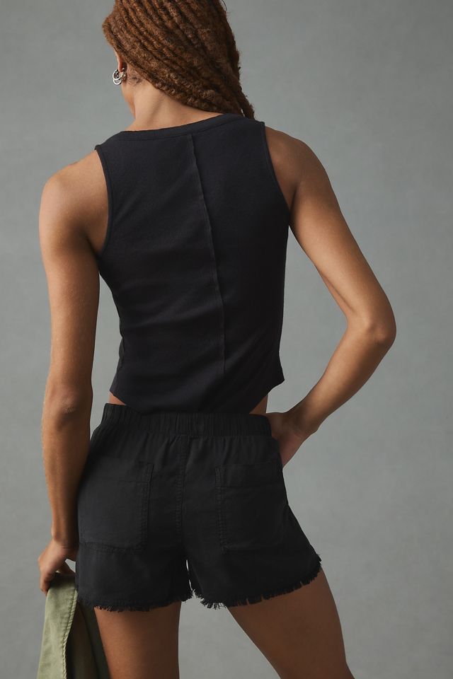 Bella Dahl Frayed Pocket Shorts #2